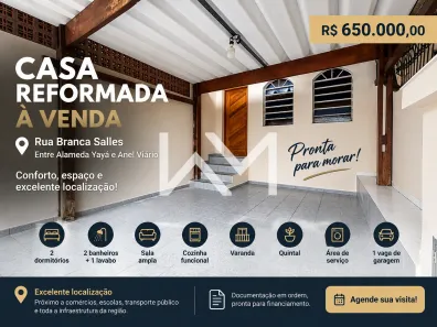 Sobrado com 3 Quartos à venda, 180m² no Vila Maranduba, Guarulhos