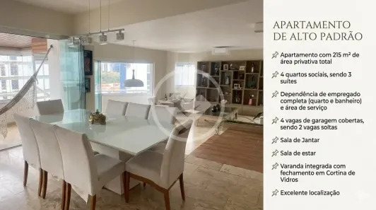 Apartamento com 4 Quartos à venda, 215m² no Caminho das Árvores, Salvador