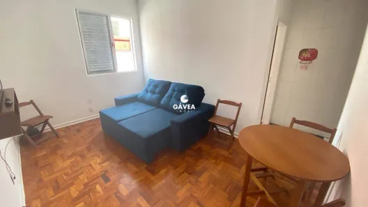 Apartamento com 1 Quarto para alugar, 50m² no Itararé, São Vicente