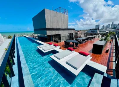 Apartamento com 1 Quarto à venda, 25m² no Tambaú, João Pessoa