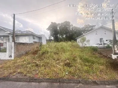 Lote/Terreno à venda, 360m² no João Alves, Santa Cruz do Sul