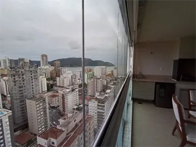 Apartamento com 3 Quartos para alugar, 180m² no Boqueirão, Santos