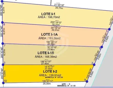 Lote/Terreno à venda, 140m² no Jardim Solange, Bauru
