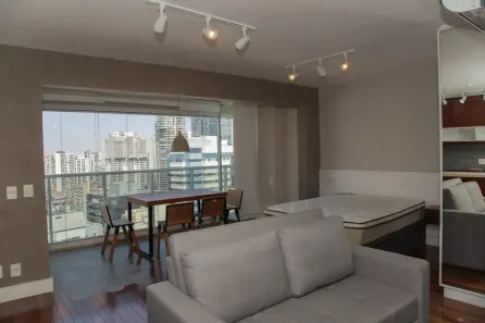 Apartamento com 1 Quarto para alugar, 48m² no Vila Gertrudes, São Paulo