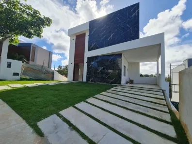 Casa de Condomínio com 4 Quartos à venda, 305m² no Alphaville (Abrantes), Camaçari
