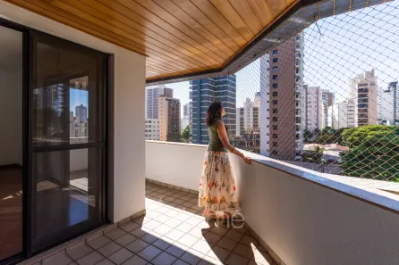 Apartamento com 4 Quartos para venda ou aluguel, 156m² no Cambuí, Campinas