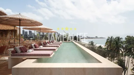 Apartamento com 1 Quarto à venda, 22m² no Cabo Branco, João Pessoa