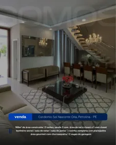 Casa de Condomínio com 3 Quartos à venda, 168m² no Fernando Idalino, Petrolina