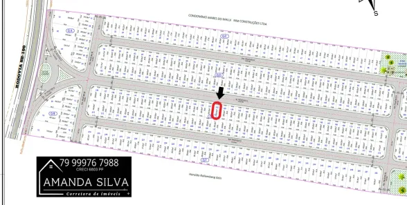 Lote/Terreno à venda, 200m² no , Barra dos Coqueiros