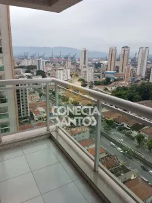 Apartamento com 1 Quarto para alugar, 48m² no Ponta da Praia, Santos