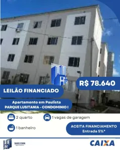 Apartamento com 2 Quartos à venda, 47m² no Maranguape I, Paulista
