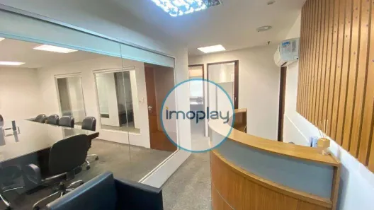 Sala Comercial para alugar, 98m² no Cidade Monções, São Paulo