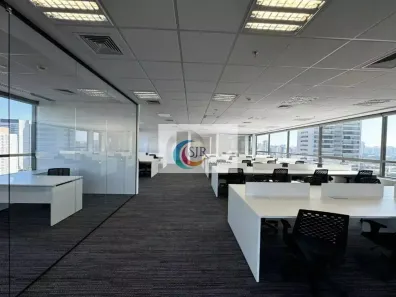 Sala Comercial para alugar, 533m² no Cidade Monções, São Paulo