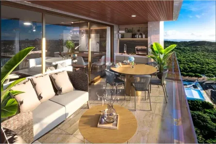 Apartamento com 4 Quartos à venda, 146m² no Capim Macio, Natal