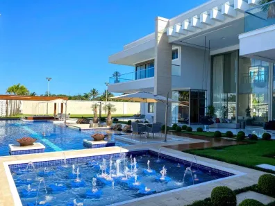 Casa de Condomínio com 9 Quartos para alugar, 1336m² no Jardim Acapulco, Guarujá