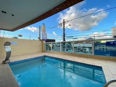 Apartamento com 2 Quartos para alugar, 75m² no Boqueirão, Praia Grande