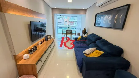 Apartamento com 2 Quartos à venda, 108m² no Gonzaga, Santos