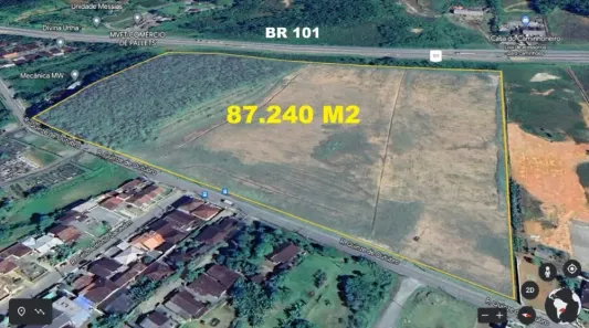 Lote/Terreno à venda, 87239m² no Rio Bonito (Pirabeiraba), Joinville