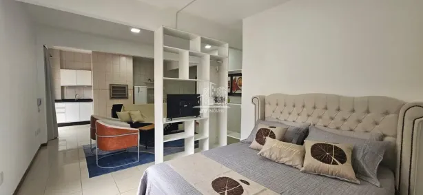 Apartamento com 1 Quarto para alugar, 40m² no Meia Praia, Itapema