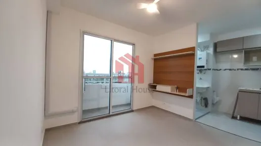 Apartamento com 2 Quartos para alugar, 42m² no Jabaquara, Santos