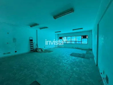 Sala Comercial com 1 Quarto para alugar, 70m² no Centro, Santos