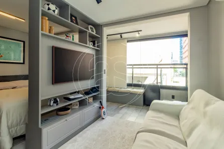 Apartamento com 1 Quarto para alugar, 40m² no Indianópolis, São Paulo