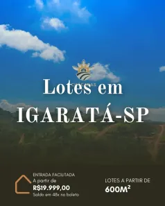 Lote/Terreno à venda, 600m² no , Igaratá