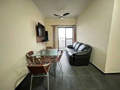 Apartamento com 2 Quartos para alugar, 50m² no Caiçara, Praia Grande