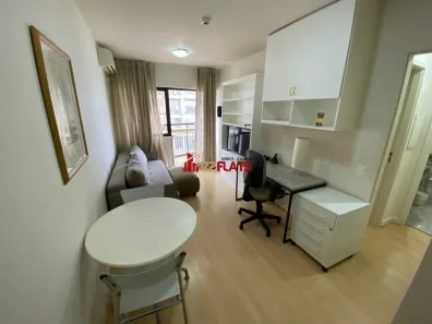 Flat com 1 Quarto para alugar, 36m² no Itaim Bibi, São Paulo