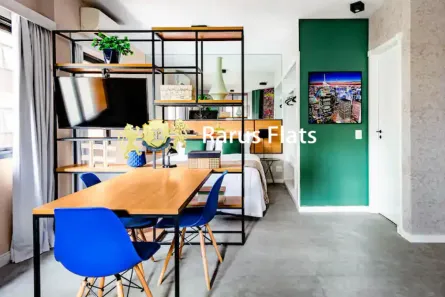 Flat com 1 Quarto à venda, 31m² no Jardim Paulista, São Paulo