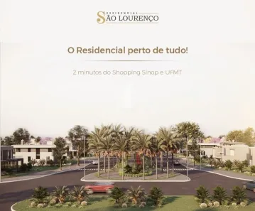 Lote/Terreno à venda, 533m² no Residencial São Lourenço, Sinop