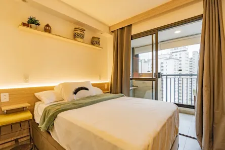 Apartamento com 1 Quarto à venda, 22m² no Cidade Monções, São Paulo