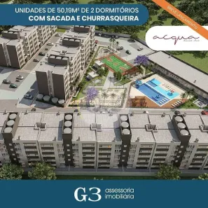 Apartamento com 2 Quartos à venda, 50m² no Areal, Pelotas