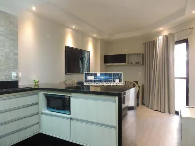 Flat com 1 Quarto para alugar, 44m² no Gonzaga, Santos