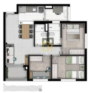 Apartamento com 3 Quartos à venda, 68m² no Vila Sônia, São Paulo