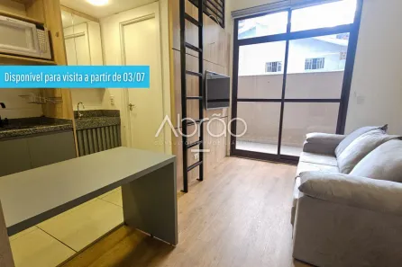 Apartamento com 1 Quarto para alugar, 24m² no Mossunguê, Curitiba