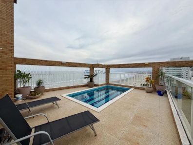 Cobertura com 4 Quartos à venda, 270m² no Canto do Forte, Praia Grande