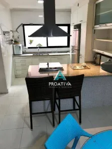 Apartamento com 3 Quartos para alugar, 150m² no Vila Valparaíso, Santo André