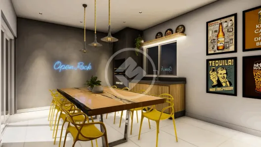Apartamento com 2 Quartos à venda, 59m² no Novo Mundo, Uberlândia