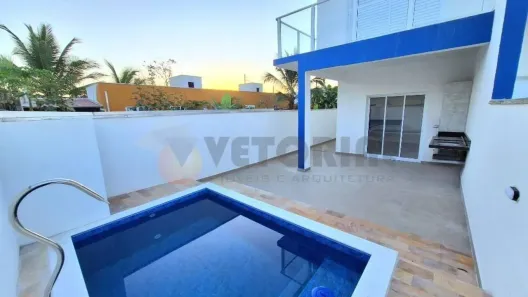 Sobrado com 3 Quartos à venda, 113m² no Balneário Recanto do Sol, Caraguatatuba
