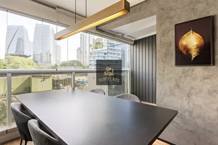 Flat com 1 Quarto para alugar, 62m² no Vila Nova Conceição, São Paulo