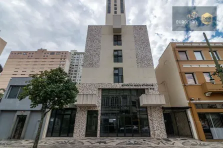 Apartamento com 1 Quarto para alugar, 21m² no Centro, Curitiba
