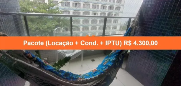 Apartamento com 1 Quarto para alugar, 44m² no Ondina, Salvador