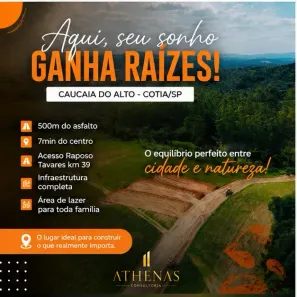 Lote/Terreno à venda, 500m² no Jardim São Luiz (Caucaia do Alto), Cotia
