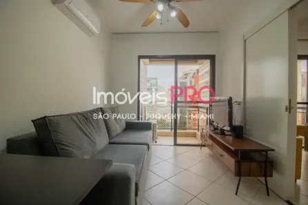 Apartamento com 1 Quarto para alugar, 50m² no Itaim Bibi, São Paulo