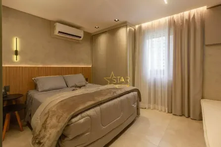 Flat com 1 Quarto para alugar, 24m² no Moema, São Paulo