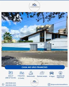 Casa com 4 Quartos à venda, 300m² no Jardim São Francisco, São Luís