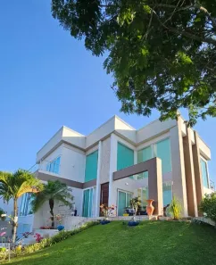 Casa de Condomínio com 7 Quartos à venda, 430m² no Alphaville (Abrantes), Camaçari