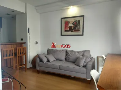 Flat com 1 Quarto para alugar, 42m² no Moema, São Paulo