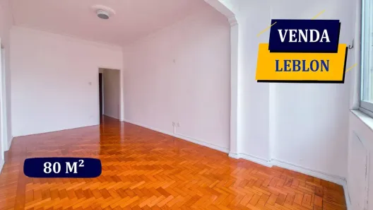 Apartamento com 3 Quartos à venda, 80m² no Leblon, Rio de Janeiro